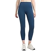 Danskin Womens Streamline Bonded Ankle Leggings with Back Pocket
