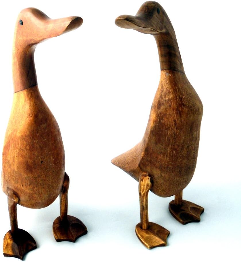 Large Wooden Duck: Amazon.co.uk 