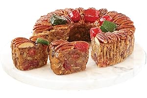 COLLIN STREET BAKERY DeLuxe Fruitcake Regular Size 1 lb 14 oz