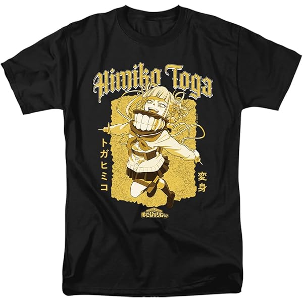 【Himiko。。。TOGA.】エルメス　シャツ　5枚まとめ Amazon.com: My Hero Academia Hard Rock Himiko Toga Women's T Shirt