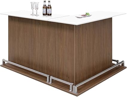 Amazon Co Jp 2点セット カウンターテーブル バーカウンターテーブル 受付カウンター キッチン収納 キッチンカウンター カウンターキッチン カウンター下収納 1 100 L字 完成品 Ba Funk 5 パールホワイト Diy 工具 ガーデン