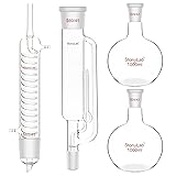 stonylab Soxhlet Extraction Kit with Borosilicate