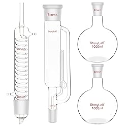 stonylab Soxhlet Extraction Kit with Borosilicate