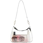 NEOREAL Clear Bag for Stadium Events, Clear Crossbody Purse, Small Purse Handbag for Women Transparent, Concert Bag