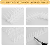 OFFO Bird Spikes Pigeon Deterrent 6.67m Frosted Clear, 31.8cm length view 5