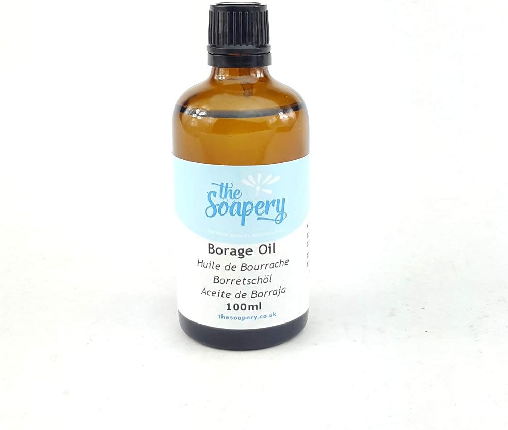 The Soapery Borage Oil 100ml 100% Pure Starflower Oil 19% GLA