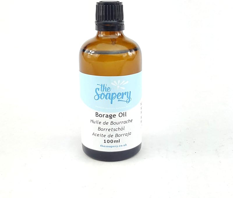 The Soapery Borage Oil 100ml 100% Pure Starflower Oil 19% GLA