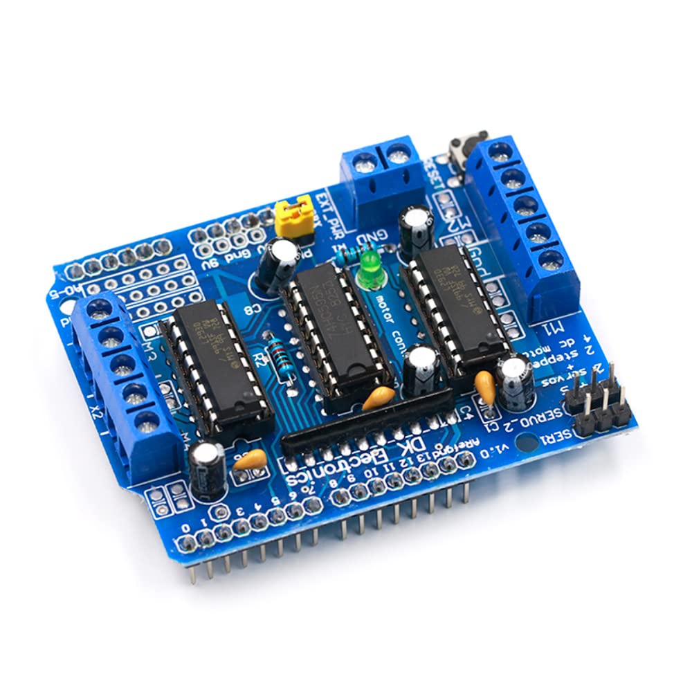 Fasizi L293D Motor Drive Expansion Shield For Arduino Duemilanove Mega R3 AVR ATMEL