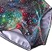 BAOHULU Leotard for Toddler Girls Gymnastics Shiny Athletic Dance Clothes Active Wear B136_Galaxy_10A