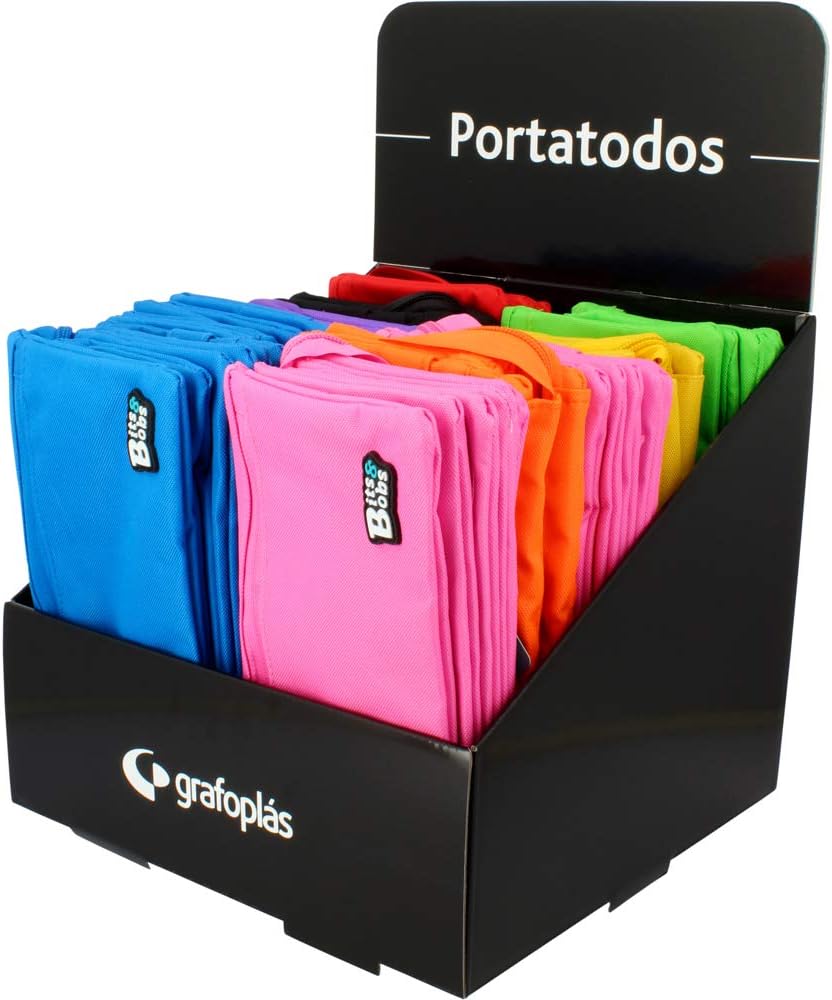 Grafoplás Bits & Bobs Pencil Cases 23 Centimeters Pink (Rosa) - Image 5