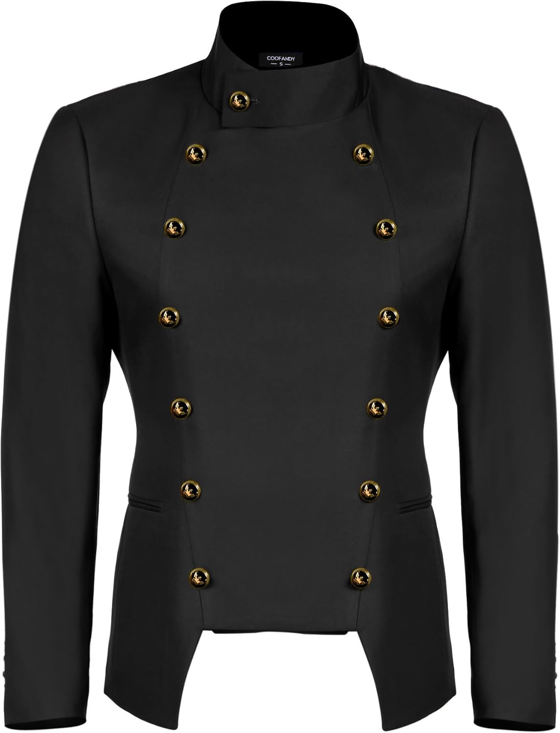 COOFANDY Men's Casual Double-Breasted Jacket Slim Fit Blazer at  Men’s Clothing store