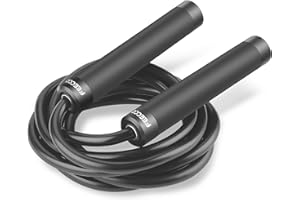 FEECCO FITNESS FEECCO Weighted Jump Rope - Heavy PVC Ropes with Metal Handles and Ball Bearings
