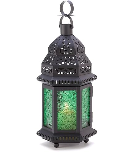 Amazon.com: Zingz & Thingz Moroccan Style Candle Lantern
