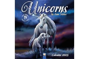 Unicorns by Anne Stokes Wall Calendar 2023 (Art Calendar)