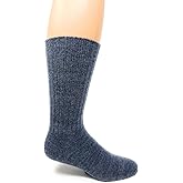WARRIOR ALPACA SOCKS - Ribbed Casual Everyday Alpaca Wool Crew Socks For Men And Women