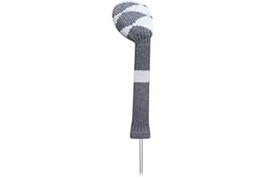 LEFENG SPORTS LeFeng 1 Piece Knitted Golf Club Covers for Woods and Hybrid – Durable, Scratch-Resistant Vintage Headcovers for Men and Women, Classic Golf Accessories