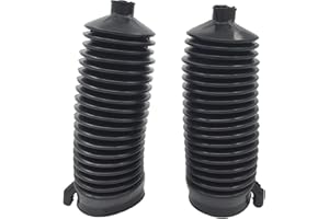 Frenzybro 2 PCs Rack & Pinion Inner Tie Rod Steering Bellow Boot Replacement for Cadillac Escalade ESV Chevrolet Avalanche