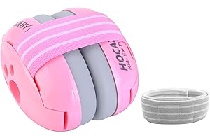 Hocazor HZ001 Baby Hearing Protection - CE & CPC Certified for Babies up to 36 Months - Baby Earmuffs Noise Reduction