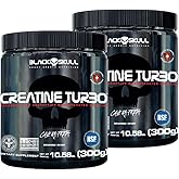 Kit x2 Creatine Turbo 300G Black Skull