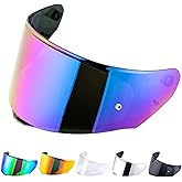 JQF Gear Motorcycle Helmet Visor for Assault/Rapid/Stream Helmet Accessorie | UV Protection,Impact-Resistant,Motorcycle Helmet Visor for Assault/Rapid/Stream/FF328/FF800/FF353/FF320 Helmet Accessories