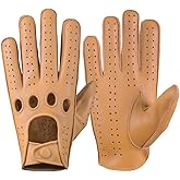Mens Gloves, Leather Gloves for Driving, Motorcycle Gloves, Driving Gloves for Men