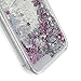 iPhone 6s plus case,iphone 6 plus case, liujie Liquid, Appmax Cool Quicksand Moving Stars Bling Glitter Floating Dynamic Flowing Case Liquid Cover for Iphone 6s plus 5.5inch (silver)