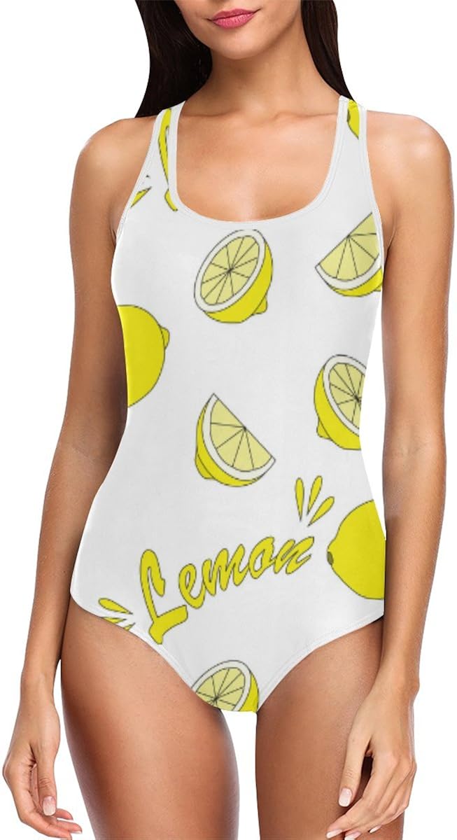 Large Selection Interestprint Tropical Lemon Cactus One Piece Swimsuit Swimwear Bathing Suit For Women Juniors Xs 3xl Free Delivery And Returns Ganamar Cl