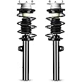 Front Pair Complete Struts Coil Spring Assembly Fit for 08-13 BMW 128i/135i, 07-13 BMW 328i/335i, 13 BMW 135is, 06 BMW 325i/330i, All Model Not for Sport Suspension and E90 Chassis, for 11373 11374