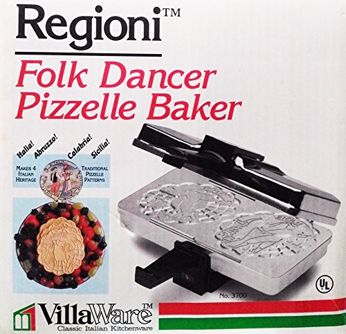 VillaWare Polish Regioni Folk Dancer Pizzelle Baker