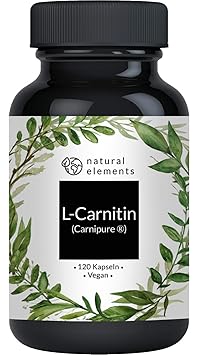 L-Carnitin 3000 - Einführungspreis - 120 Kapseln - Premiumrohstoff: Carnipure® von Lonza - Laborgeprüft, hochdosiert, vegan & hergestellt in Deutschland