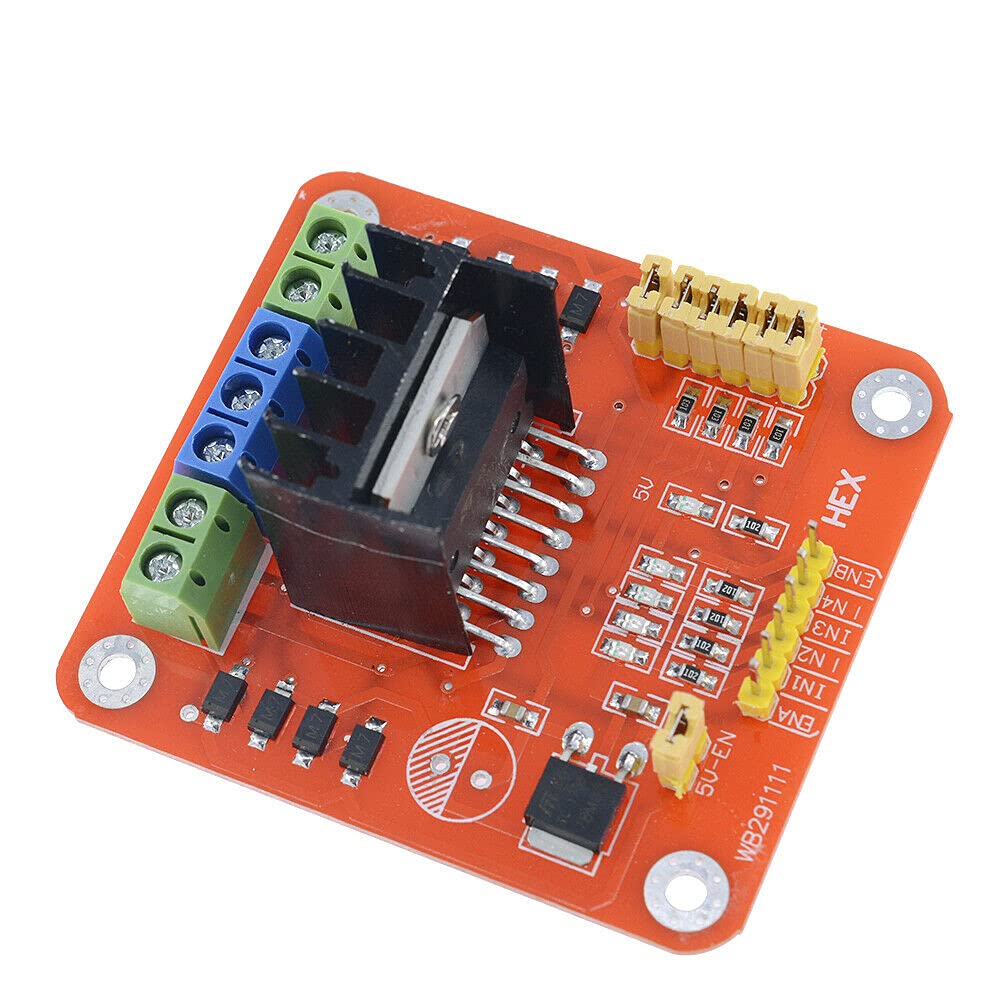DollaTek L298N DC Motor Driver Module Dual H Bridge DC Stepper Motor for Arduino PIC AVR