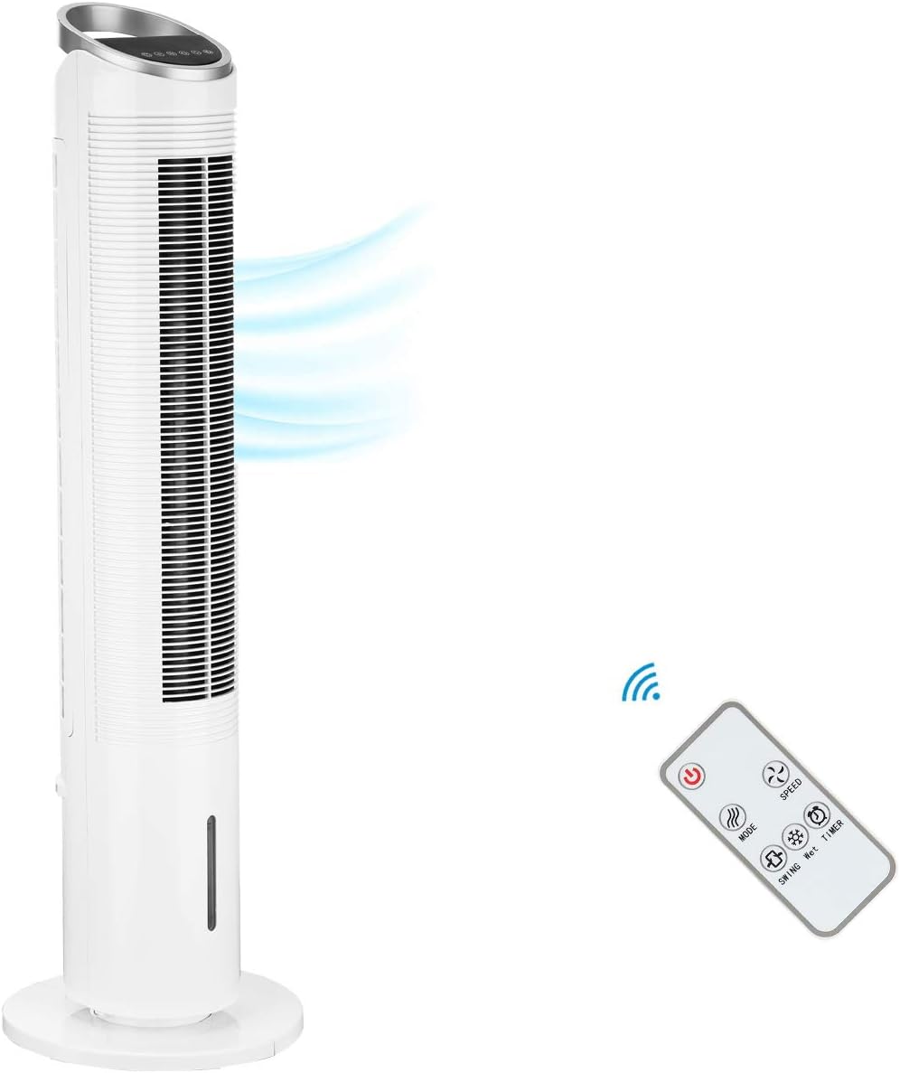 tower fan with ice chamber