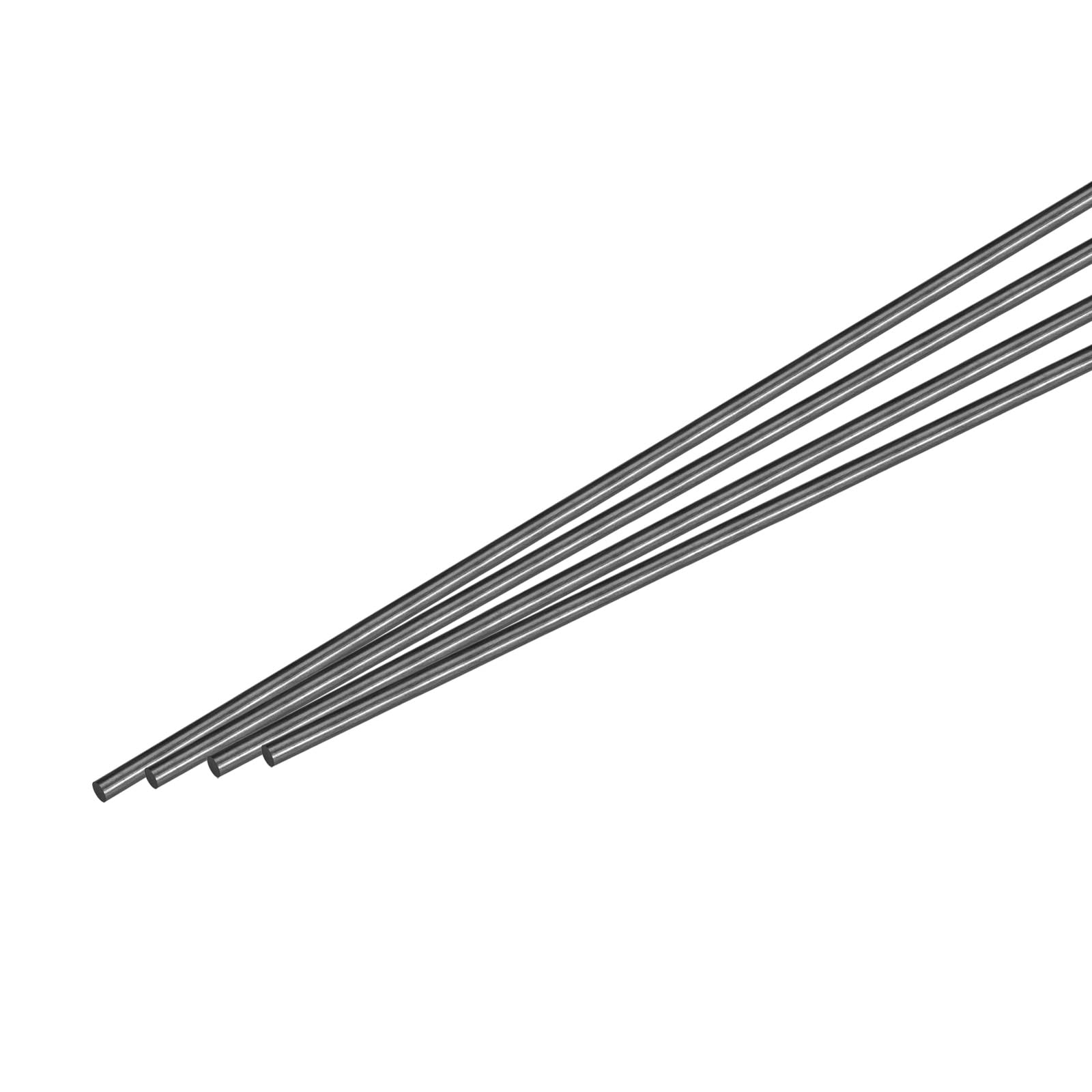 Photo 1 of MECCANIXITY Carbon Fiber Rod, 3mm x 100mm for RC Plane DIY Tool Wing Tube Quadcopter Arm, Pack of 4