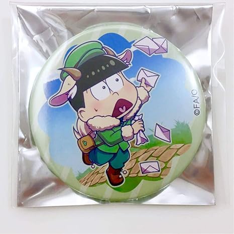 Amazon おそ松さん ダイイチ マーケット チョロ松 缶バッジ ヤギの郵便屋さん 銀座 アニメ 萌えグッズ 通販