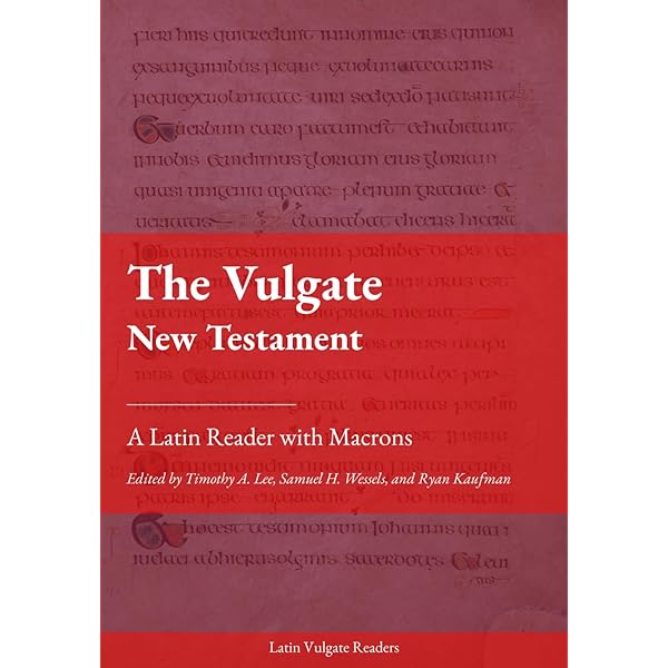 Amazon.com: The Vulgate New Testament: A Latin Reader (Latin