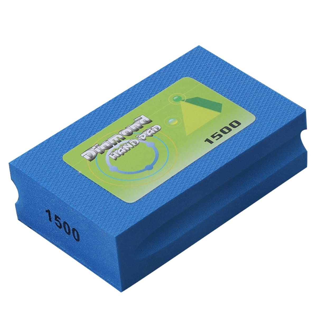 EsportsMJJ 95 * 58mm 60-3000 Grit Diamond Hand Pad For Granite Concrete Marble Glass Polishing - 1500#