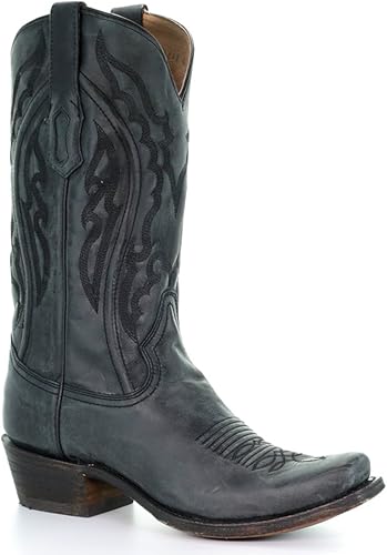 botas de avestruz cuadradas