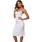 LB LIFEBEST Women's Full Slips Cami Long Spaghetti Strap Under Dress