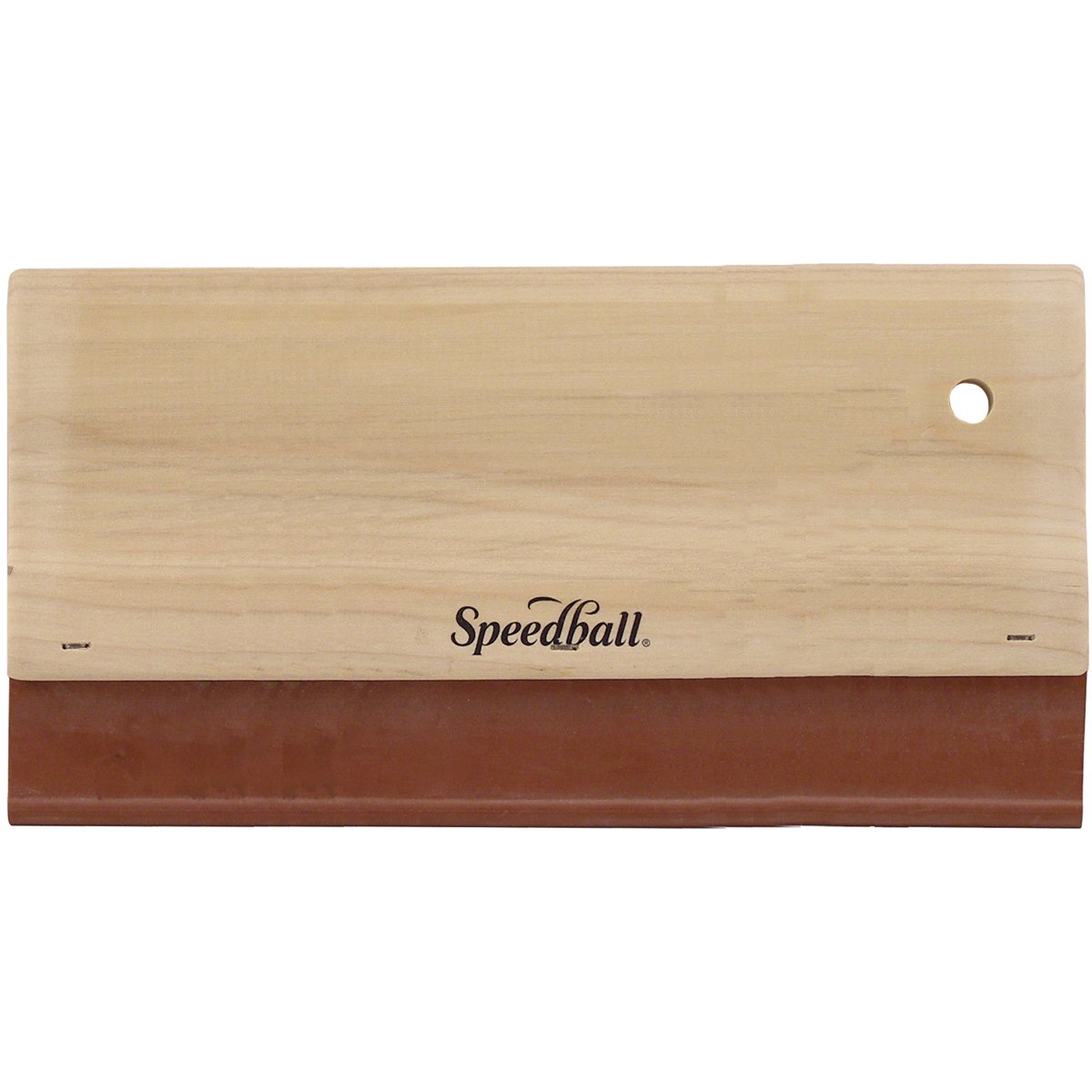 Speedball 10" Nitrile Graphic Squeegee Rubber, For Screen Lino Printing, Tool For Art & Craft Kit, Printing Ink, Classroom, Wiper, Scraper Handle Tool