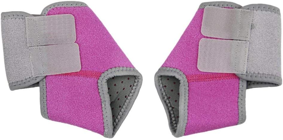 2 Pack Kids Child Adjustable Nonslip Ankle Tendon Compression Brace Sports Dance Foot Support Stabilizer Wraps Protector Guard for Injury Prevention & Protection for Sprains, Sore or Weak Ankles: Industrial & Scientific