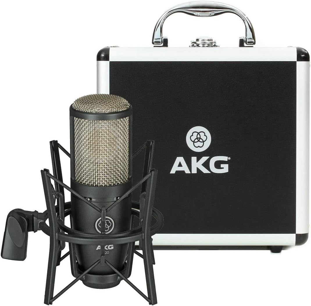 AKG Pro Audio P220 Vocal Condenser Microphone, Black: Electronics