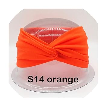 Amazon Com Boho Headbands For Women Solid Twist Elastic Hairbands