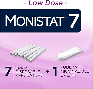 Amazon Com Monistat 7 Day Yeast Infection Treatment Cream With Disposable Applicators Health Personal Care