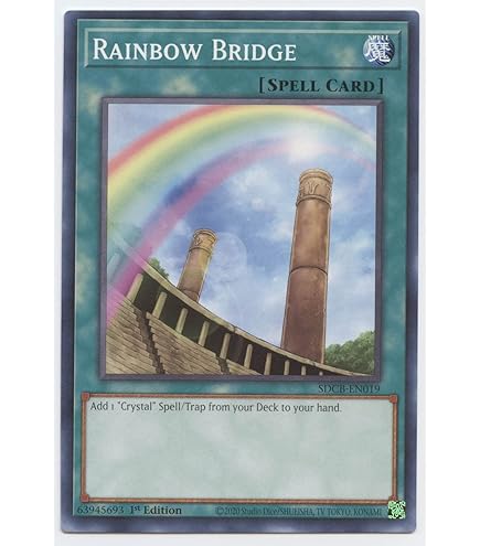 gay yugioh cards Amazon.com: Yu-Gi-Oh! Rainbow Bridge - SDCB-EN019 - Common