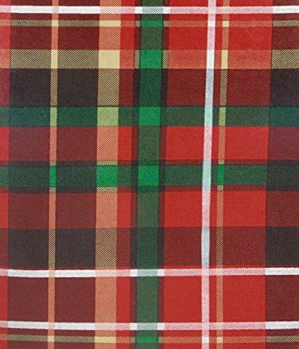 Classic Tartan Plaid Kraft Gift Wrap Flat Sheet 24" X 6'