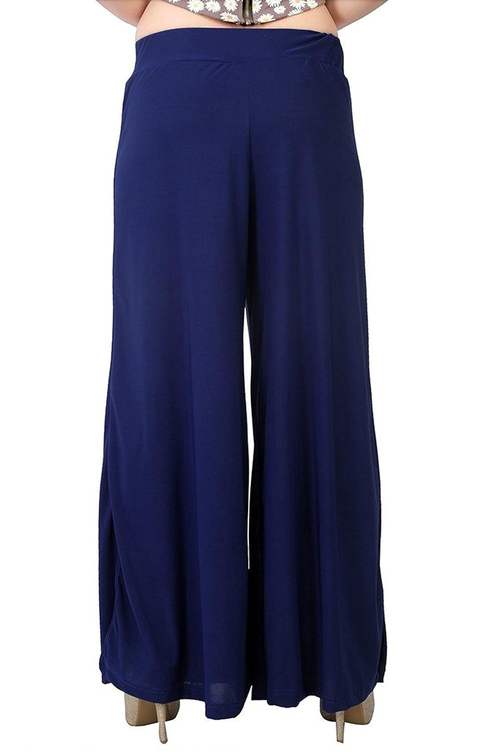 pi world women's palazzo (pmsblkp4657_blue_free size)