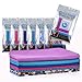 PELLIOT Cooling Towel for Instant Cool Relief Soft Breathable Ice Towel for Gym Yoga and Outdoor Activites (Double-layer Purple)