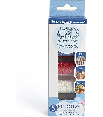 Amazon.com: Diamond Dotz Sampler Pack Holiday - Freestyle Diamond