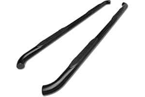 TAC TRUCK ACCESSORIES COMPANY TAC Side Steps Running Boards Fit 2017-2024 Honda Ridgeline Truck Pick Up 3" Black Side Bars Step Rails Nerf Bars Off Road Accessories (2 pcs Running Boards)