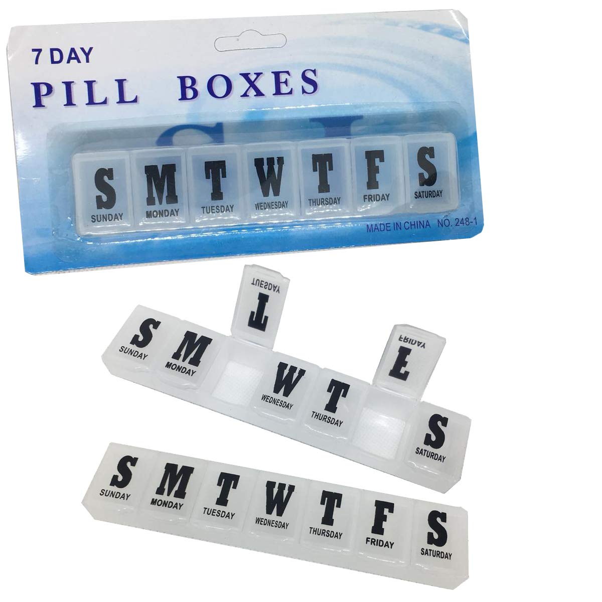 7 Day A Week - Weekly Pill/Medication Dispenser
